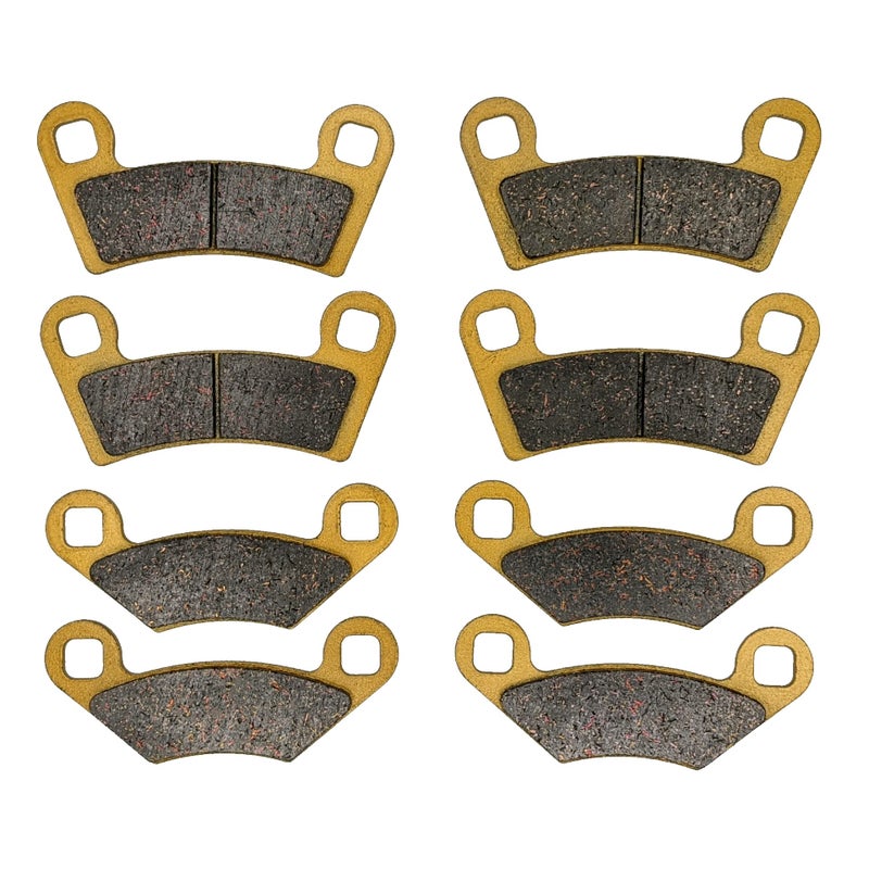 Traild Polaris RZR 570/Trail 570/RZR 800/RZR S 800 2008-2022 Ceramic Brake Pad Set Front & Rear - Image 2